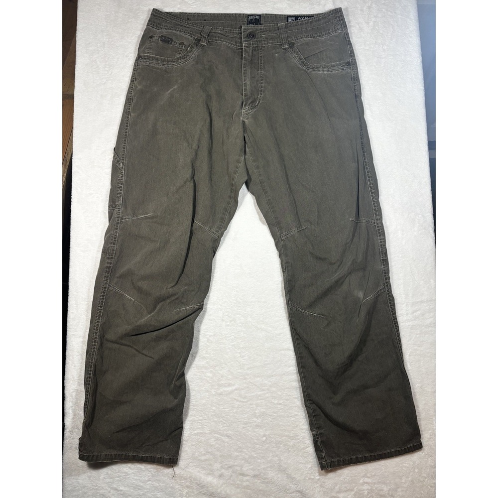 Kuhl Revolvr Pants Mens 34x30 Vintage Patina Outdoor Hiking Camping Fishing